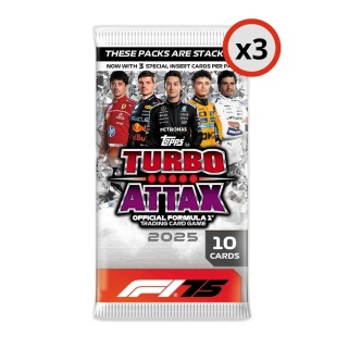 Blister Eco Pack - Topps Turbo Attax 2025 - Karty F1