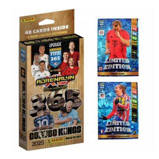 Blister Combo Kings Upgrade - Panini FIFA 365 Adrenalyn XL 2025 - Karty piłkarskie