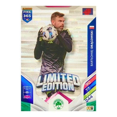 Karta Limited Edition Bartłomiej Drągowski Panini FIFA 365 Adrenalyn XL 2026