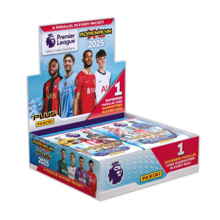 Box 24 saszetki - Panini Premier League Plus Adrenalyn XL 2025 - Karty piłkarskie