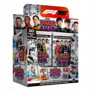 Box 24 saszetki - Topps Turbo Attax 2025 - Karty F1