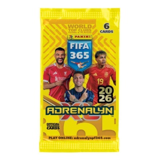 Saszetka - Panini FIFA 365 Adrenalyn XL 2026 - Karty piłkarskie