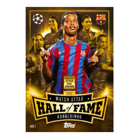 Ronaldinho Hall of Fame Topps Match Attax 2025/26