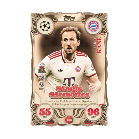 Harry Kane Magic Moments Topps Match Attax 2025/26