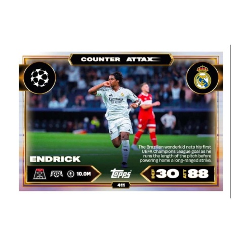 Endrick Counter Attax Topps Match Attax 2025/26
