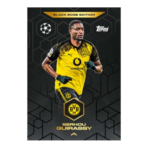 Serhou Guirassy Black Edge Edition Topps Match Attax 2025/26