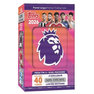 Mega Puszka #1 Goal Machines - Topps Premier League 2026 - Karty piłkarskie
