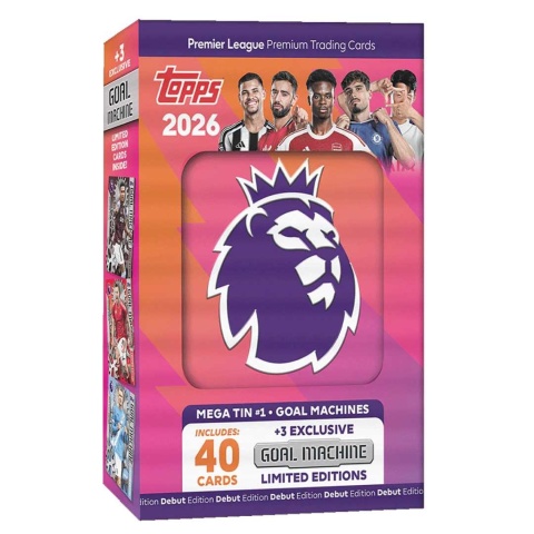 Mega Puszka 1 Goal Machines Topps Premier League 2026