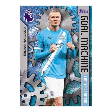 Erling Haaland Goal Machine Limited Edition Topps Premier League 2026