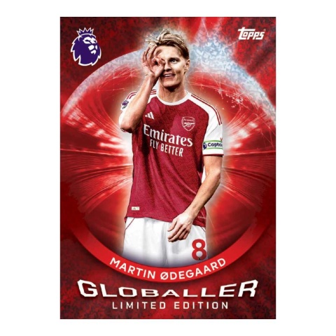 Martin Odegaard Globaller Limited Edition Topps Premier League 2026