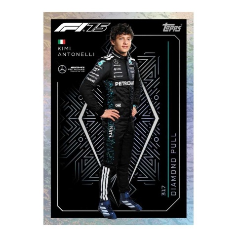 Diamond Pull Kimi Antonelli Topps Turbo Attax 2025