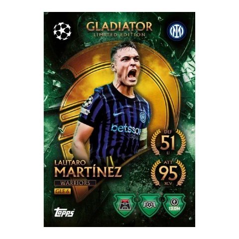 Lautaro Martinez Gladiator Limited Edition Warriors GLE6