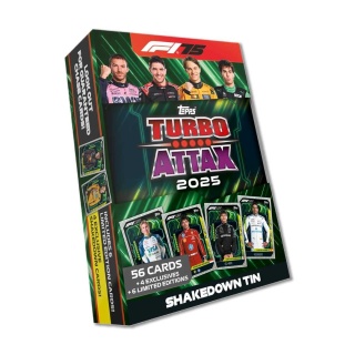 Mega Puszka Shakedown - Topps Turbo Attax 2025 - Karty F1