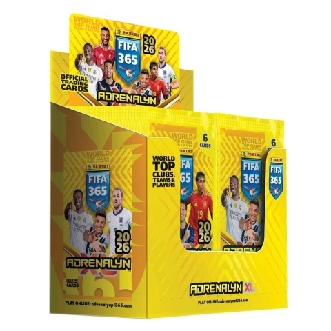 Otwarty Display Box 50 saszetek Panini FIFA 365 Adrenalyn XL 2026