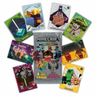 Megazestaw startowy - Panini Minecraft Challenges - Karty kolekcjonerskie