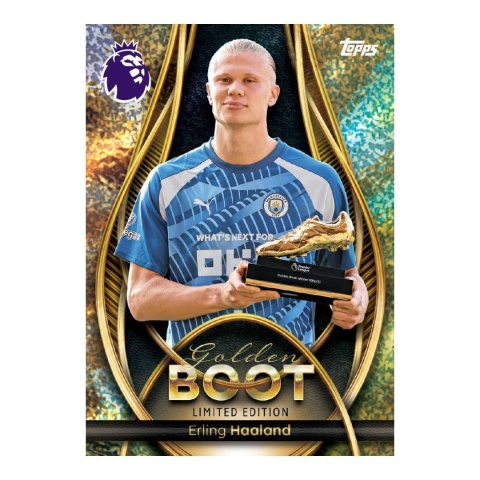 Erling Haaland Golden Boot Limited Edition Topps Premier league 2026