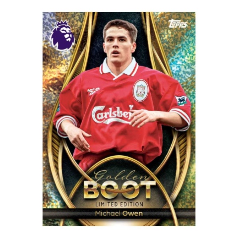 Michael Owen Golden Boot Limited Edition Topps Premier league 2026