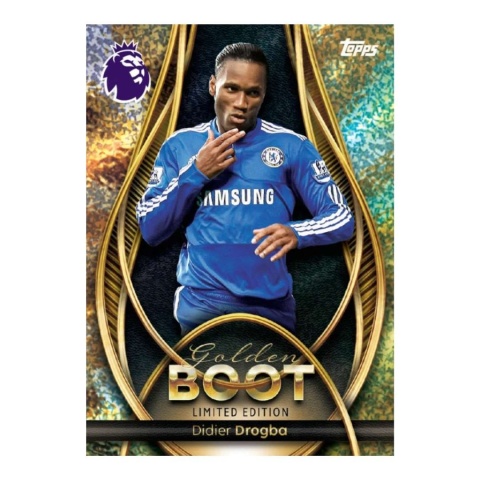 Didier Drogba Golden Boot Limited Edition Topps Premier league 2026