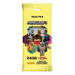 Saszetka Fatpack - Panini Minecraft Challenges - Karty kolekcjonerskie