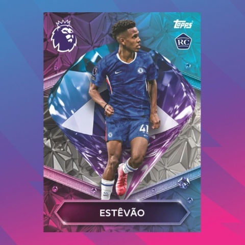 Topps Premier League 2026 Estevao Rookie Card Topps Premier League 2026 Estevao Rookie Card