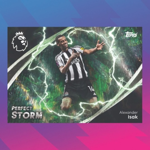 Topps Premier League 2026 Alexander Isak Perfect Storm Topps Premier League 2026 Alexander Isak Perfect Storm