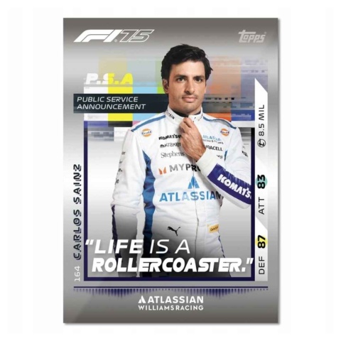 Carlos Sainz Topps Turbo Attax 2025