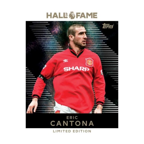 Eric Cantona Limited Edition Hall of Fame Topps Premier League 2026