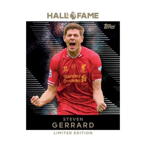 Steven Gerrard Limited Edition Hall of Fame Topps Premier League 2026