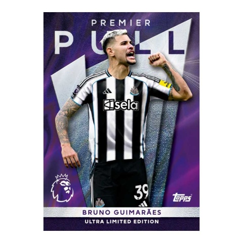 Bruno Guimaraes Ultra Limited Edition Premier Pull Topps Premier League 2026
