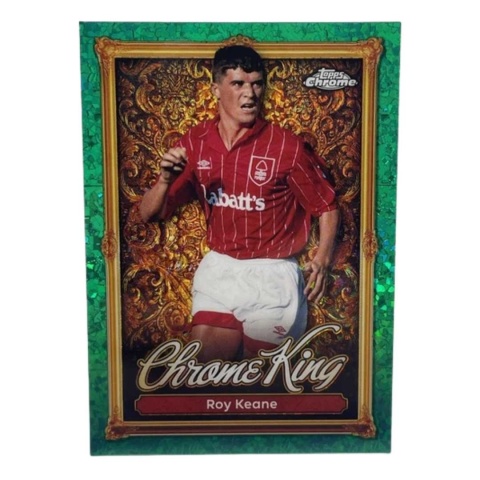 Roy Keane Emerald Chrome King Topps Premier League 2026