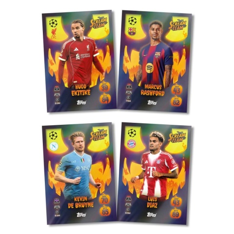 Karty Scream Team Topps Match Attax 2025/26