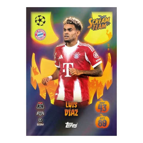 Luis Diaz Scream Team Topps Match Attax 2025/26