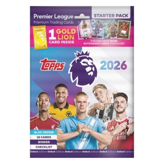 Zestaw Startowy - Topps Premier League 2026 - Karty piłkarskie