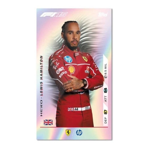 Karta Giant Hero Lewis Hamilton Topps Turbo Attax 2025