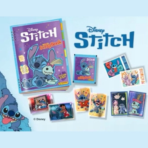 Kolekcja naklejek Panini Disney Stitch Super ScrapBook Kolekcja naklejek Panini Disney Stitch Super ScrapBook