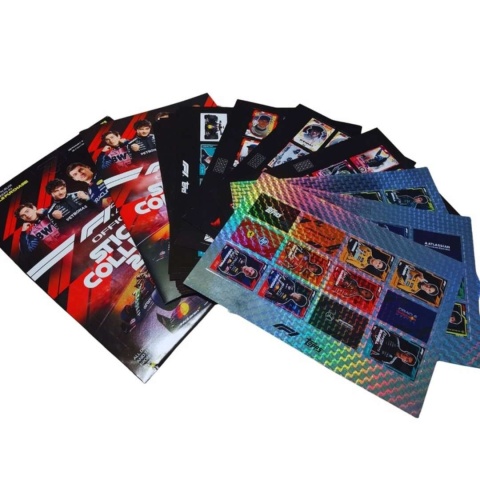 Naklejki z albumu F1 Official Sticker Collection 2025