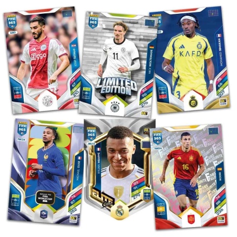 Karty piłkarskie z kolekcji Panini FIFA 365 Adrenalyn XL 2026