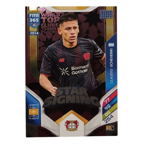 Claudio Echeverri Star Signing Panini Fifa 365 2026 Adrenalyn XL