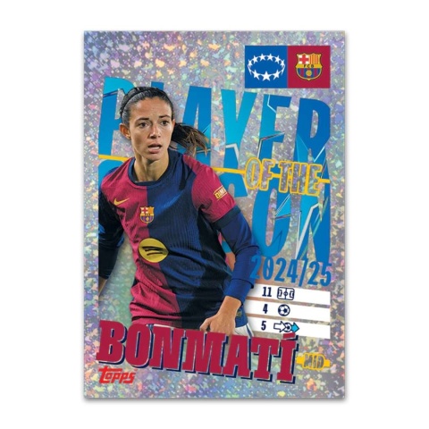 Naklejka Aitana Bonmati Topps Champions League 2025/2026