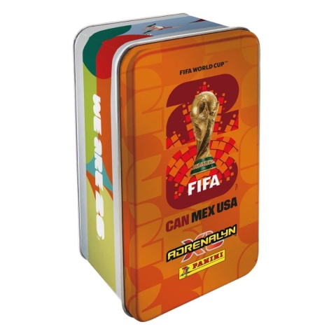 Duża puszka pomarańczowa Panini FIFA World Cup 2026