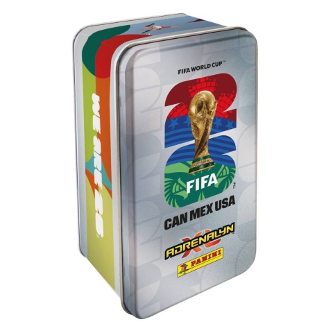 Duża puszka srebrna Panini FIFA World Cup 2026