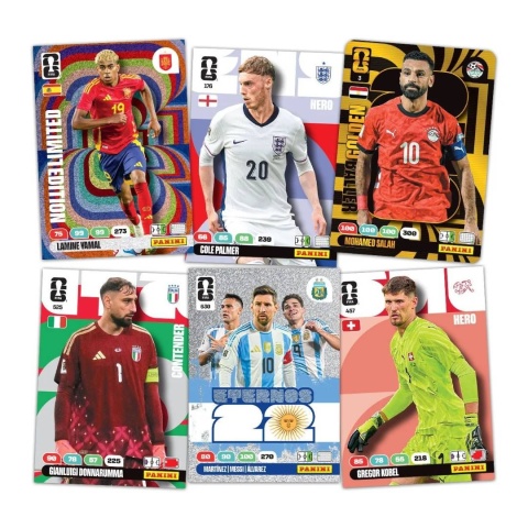 Karty z kolekcji Panini FIFA World Cup 2026