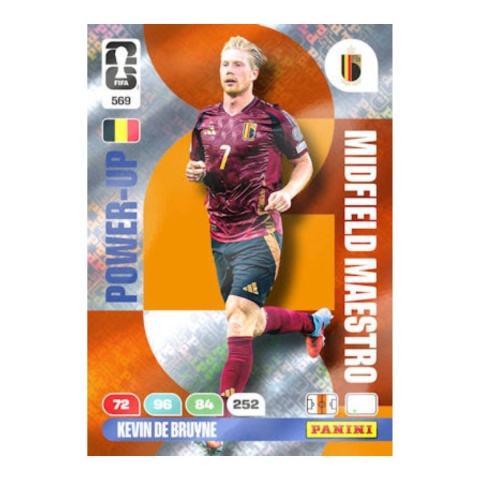 Kevin De Bruyne Midfield Maestro Panini FIFA World Cup 2026