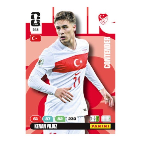 Kenan Yildiz Panini FIFA World Cup 2026