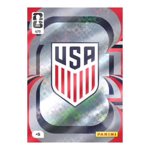 USA Team Badge Panini FIFA World Cup 2026