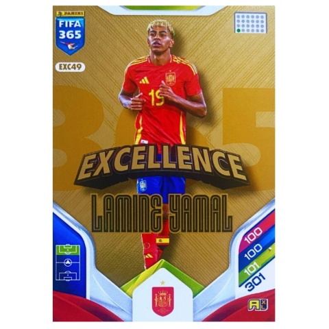 Karta Excellence Lamine Yamal Panini Fifa 365 2026 Adrenalyn XL