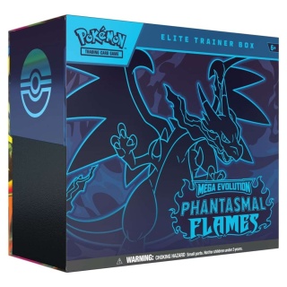 Elite Trainer Box - Pokemon TCG: Mega Evolution - Phantasmal Flames