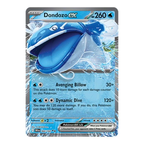 Dondozo ex Pokemon Destined Rivals