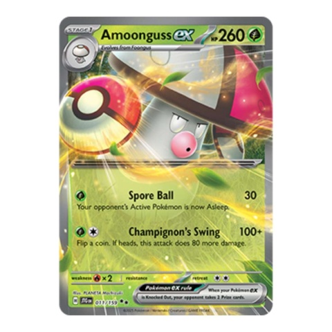 Amoonguss ex Pokemon Journey Together