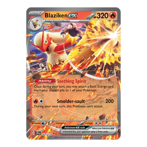 Blaziken ex Pokemon Journey Together
